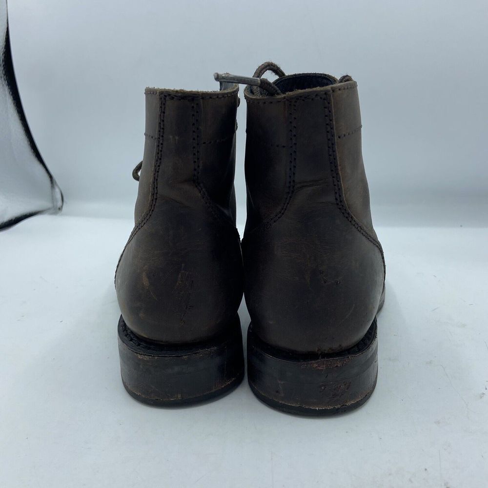 Thursday Boot Co Captain Mens Size 7 Cap Toe Boots Brown Leather (Defect) - Picture 3 of 8